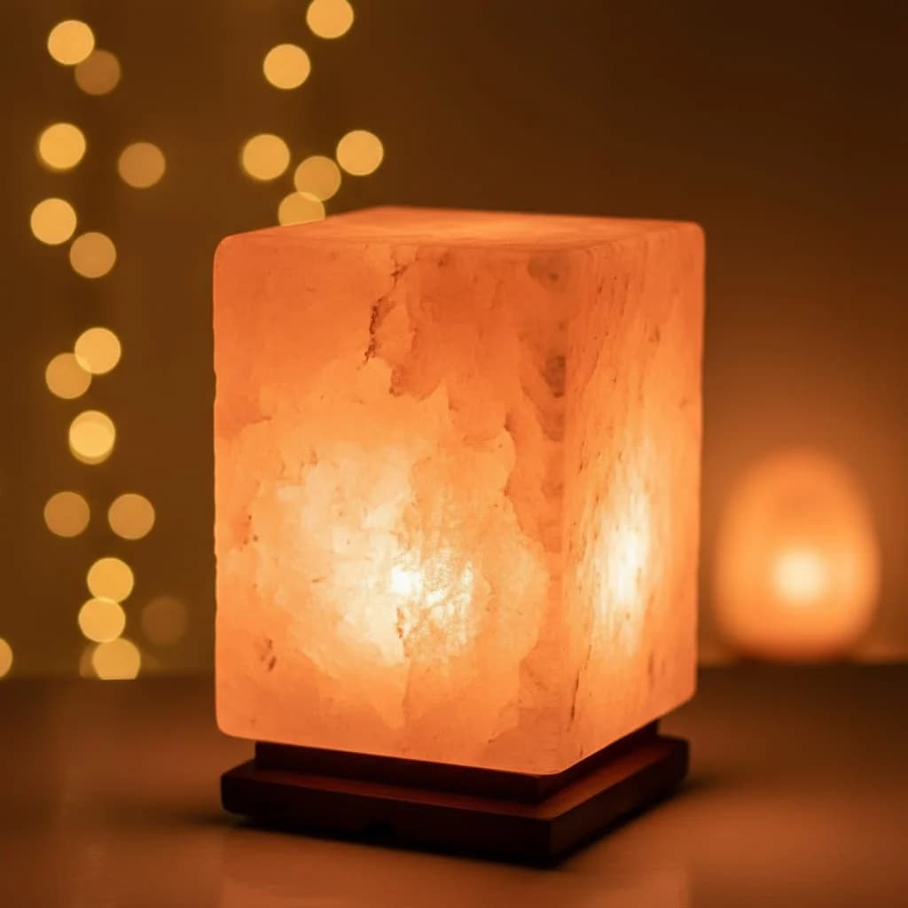 Geometrical Shape Himalayan Salt Lamp
