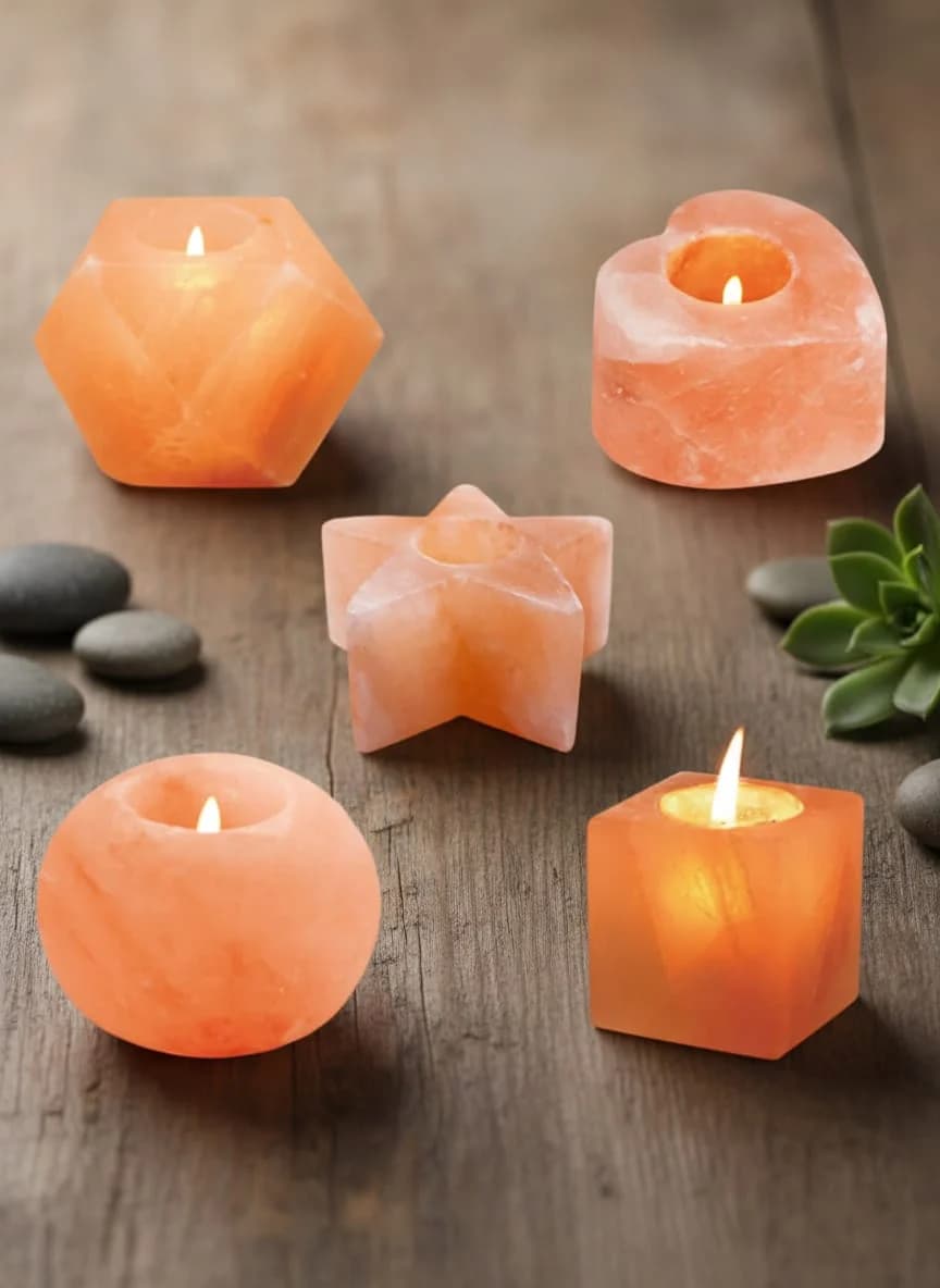 Himalayan Salt Candle Holder